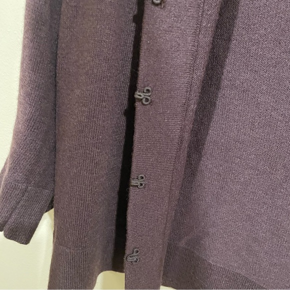 Banana Republic Women's Open Front Cardigan with Hooks 3/4 Sleeve Brown Size M - Picture 6 of 10